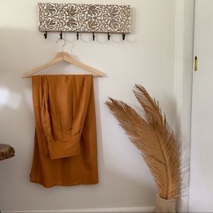 Forever 21 Pleated Maxi Skirt